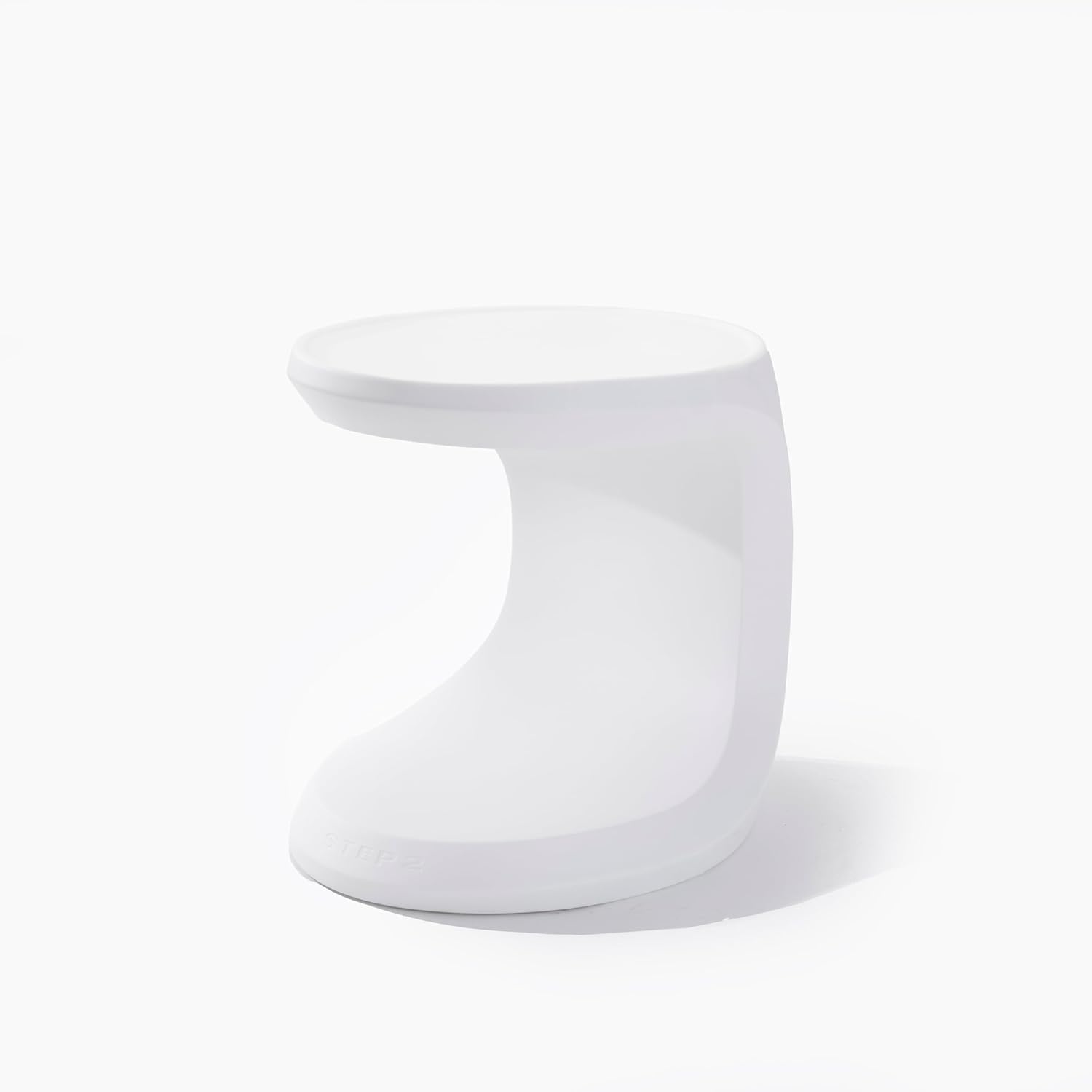 Step2 Mondello In-Pool Side Table, Outdoor/Indoor Waterproof Pool & Patio Furniture, Made of Durable Plastic, White