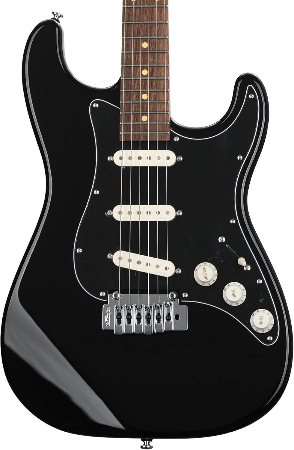 Reverend Gil Parris GPS Electric Guitar - Midnight Black with Pau Ferro Fingerboard