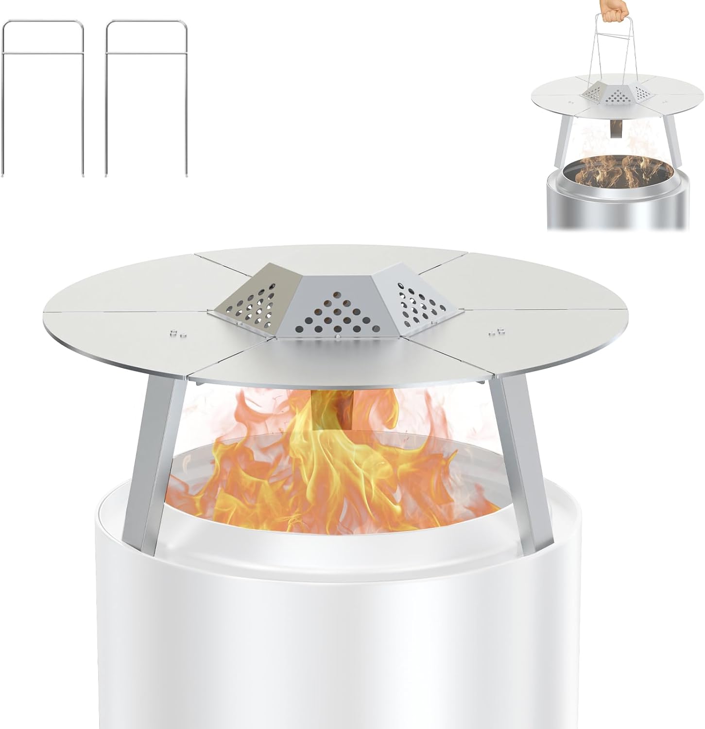 Heat Deflector for Solo Stove Bonfire 19.5