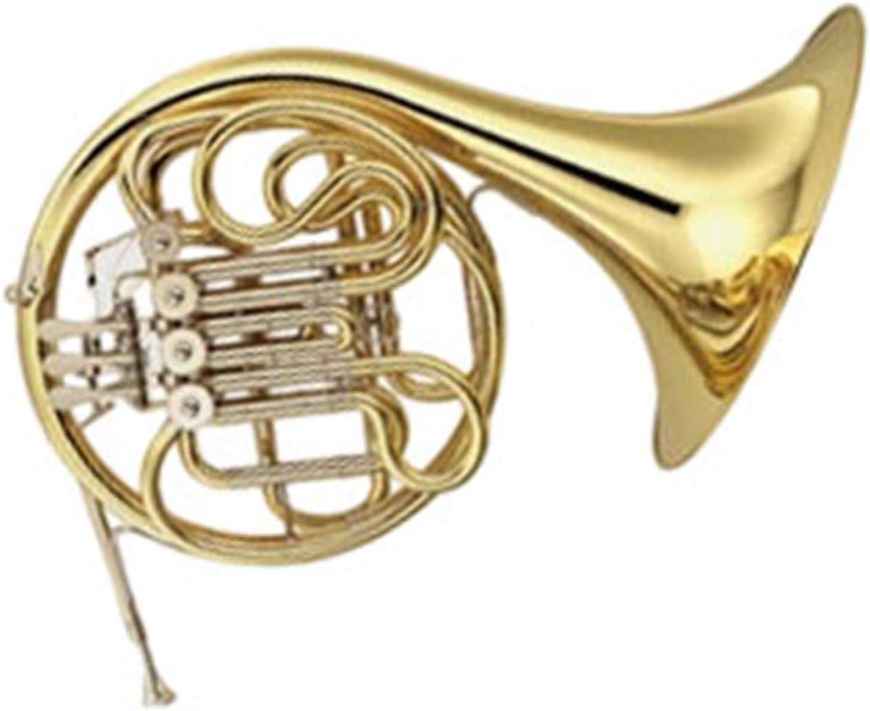 4 Key French Horn Double Horn Professional Performance Teaching Brass Instrument(One Piece)