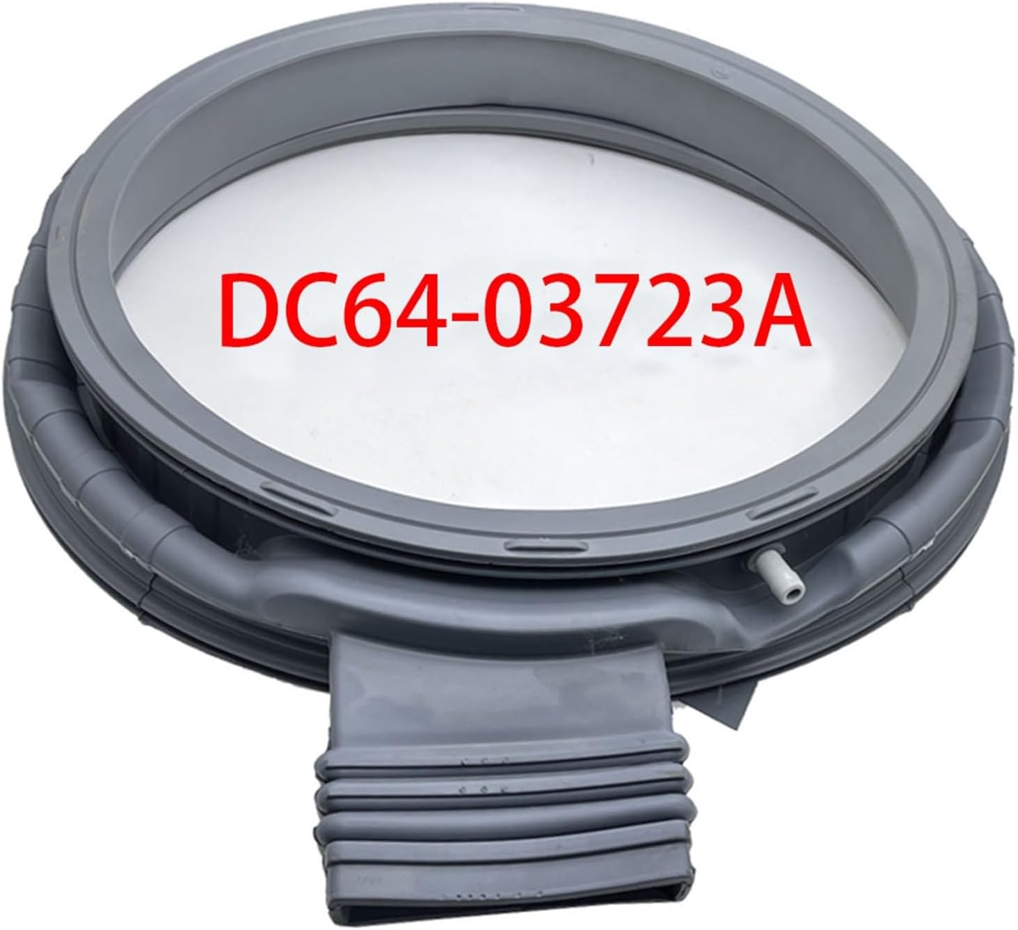 Compatible For Samsung Drum Washing Machine Door Seal DC97/DC64-03723A Sealing Ring, Observation Window Gasket Rubber