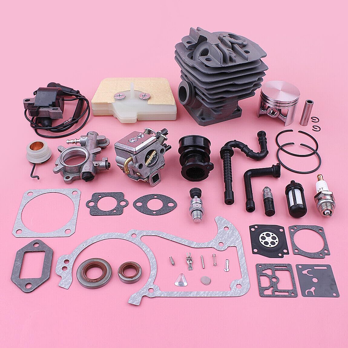 Replace Tool Spare Part for Machines 48mm Cylinder Piston Kit for Stjhl MS180 MS290 MS340 MS360 MS361 036 Chainsaw (#CN-20072024-00065)