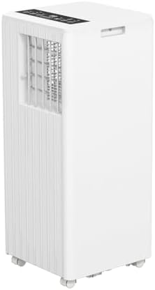 8000 BTU Portable Air Conditioner, 3-In-1 Air Conditioner, Fan/Cool/Dehumidify Modes, AC Unit Cools Up to 350 Sq.Ft, White