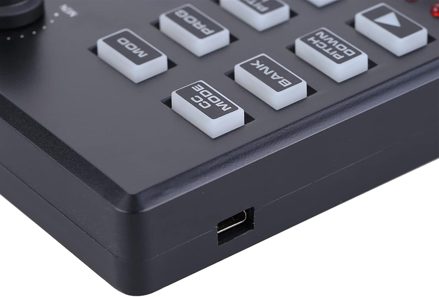 Keyboard Piano MIDI Controller Mini 25-Key USB Keyboard and Drum Pad with 8 Backlit Trigger Pads& 4 MIDI Control Groups