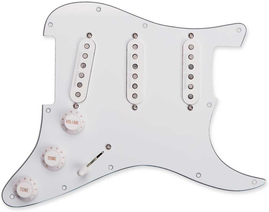 Seymour Duncan Loaded Pickguard California 50s Set White