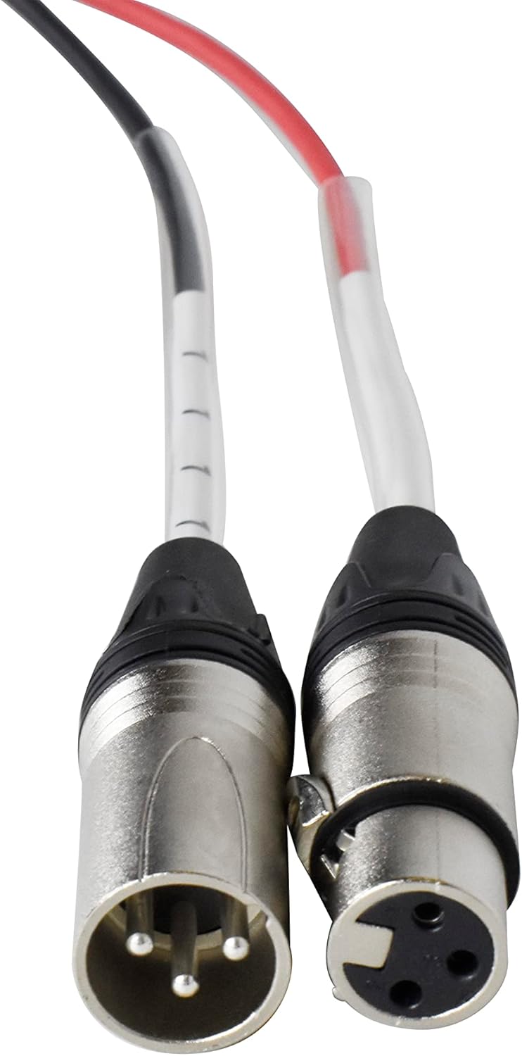 PRORECK 8-Channel Low Profile XLR Send Circuit Board Snake Cables, XLR Splitter Cable for Live, Recording, Stage, Studio, 25 Feet Long