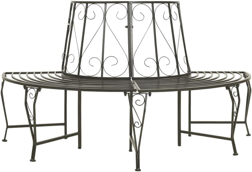 Patio Benches Patio Half Round Tree Bench 63