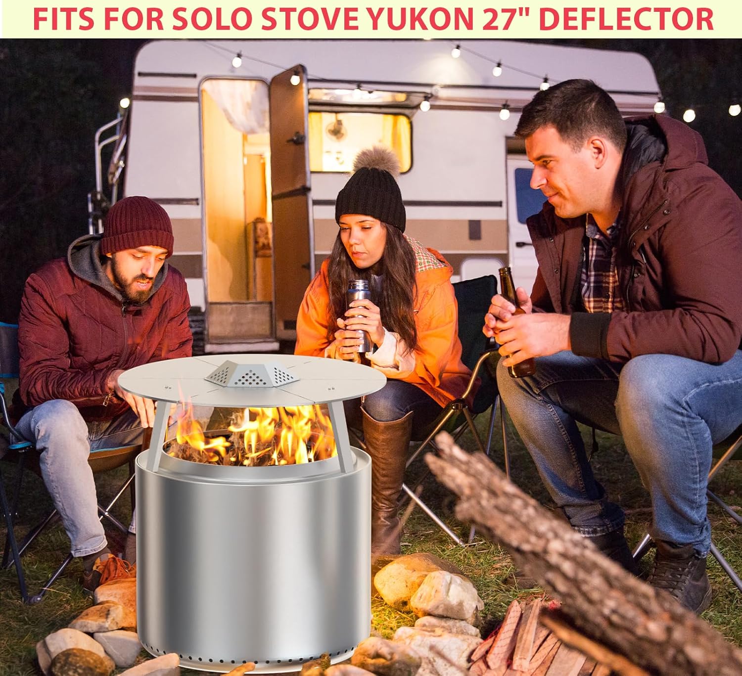 Heat Deflector for Solo Stove Yukon 27