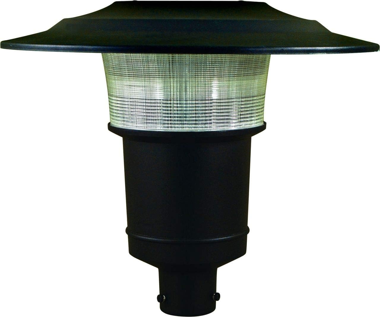 GM651-B Large Post Top Fixture, 150W Hps 120V, Bronze Finish