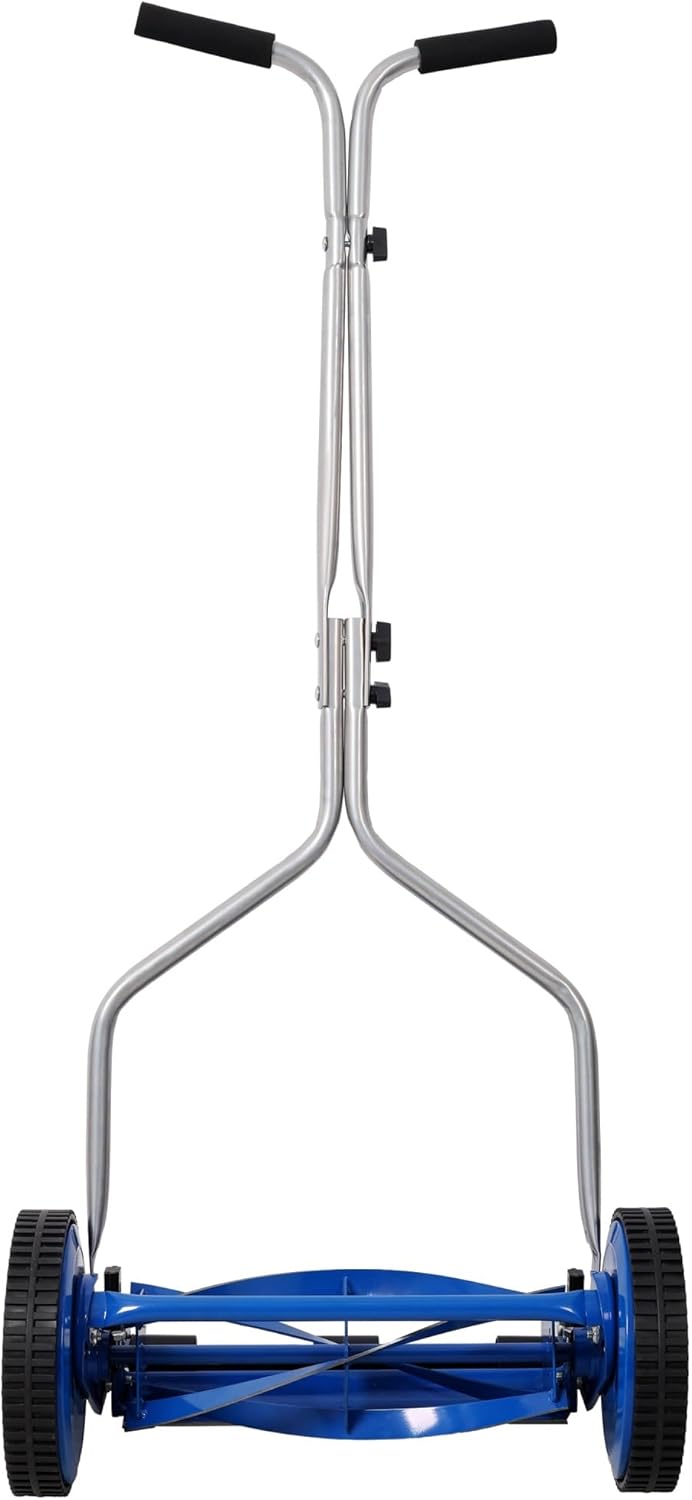 14in Push Lawn Mower – 5-Blade Ball Bearing Reel, 8.5