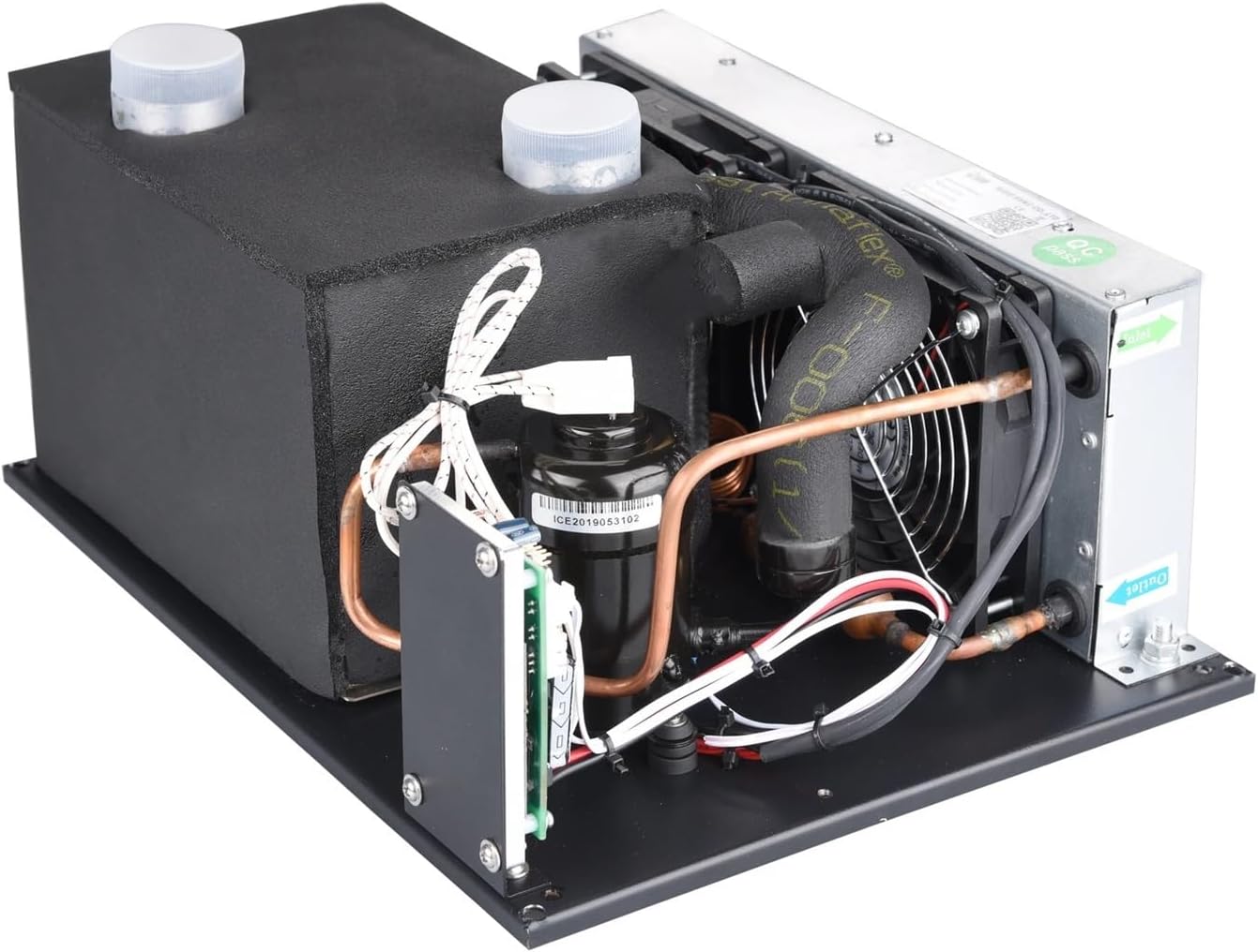 Air Conditionera, Micro DC Air Conditioner 24V, 700W Portable Cooling & Heating for Small Spaces, Electronics, Vehicles, R134A, Compact, Lightweight, High Efficiency