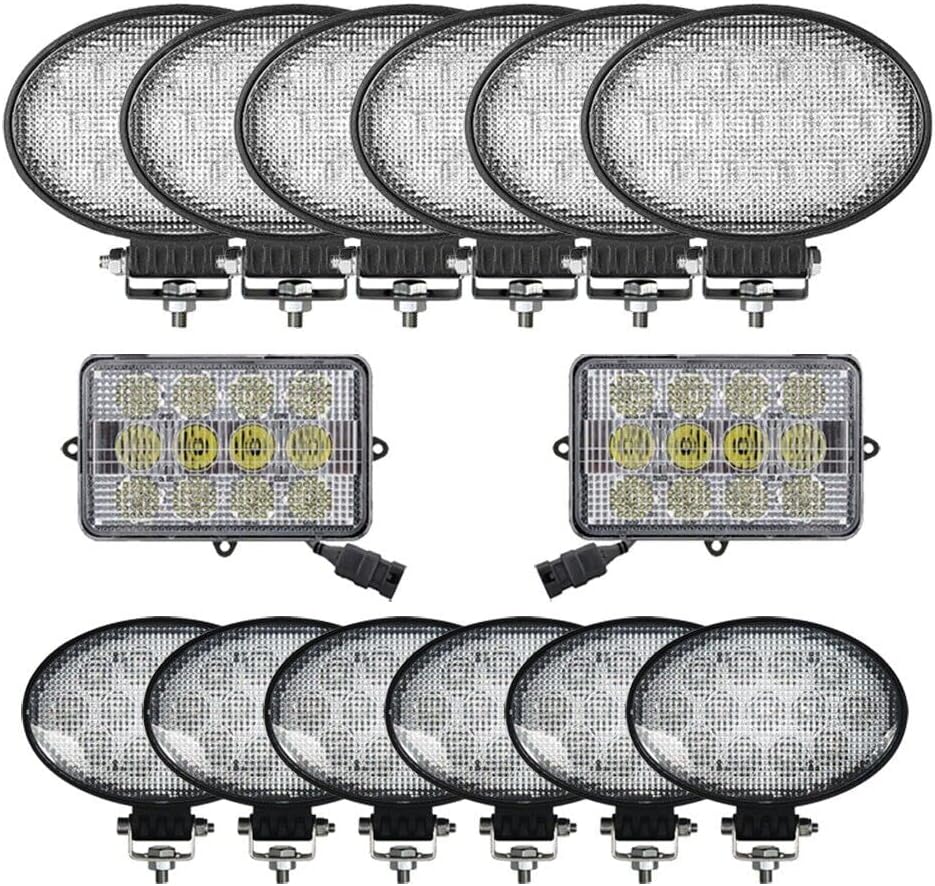 12V Oval Flood Lamps Fits 9470STS,9560STS,9570STS,9650STS+ Combines