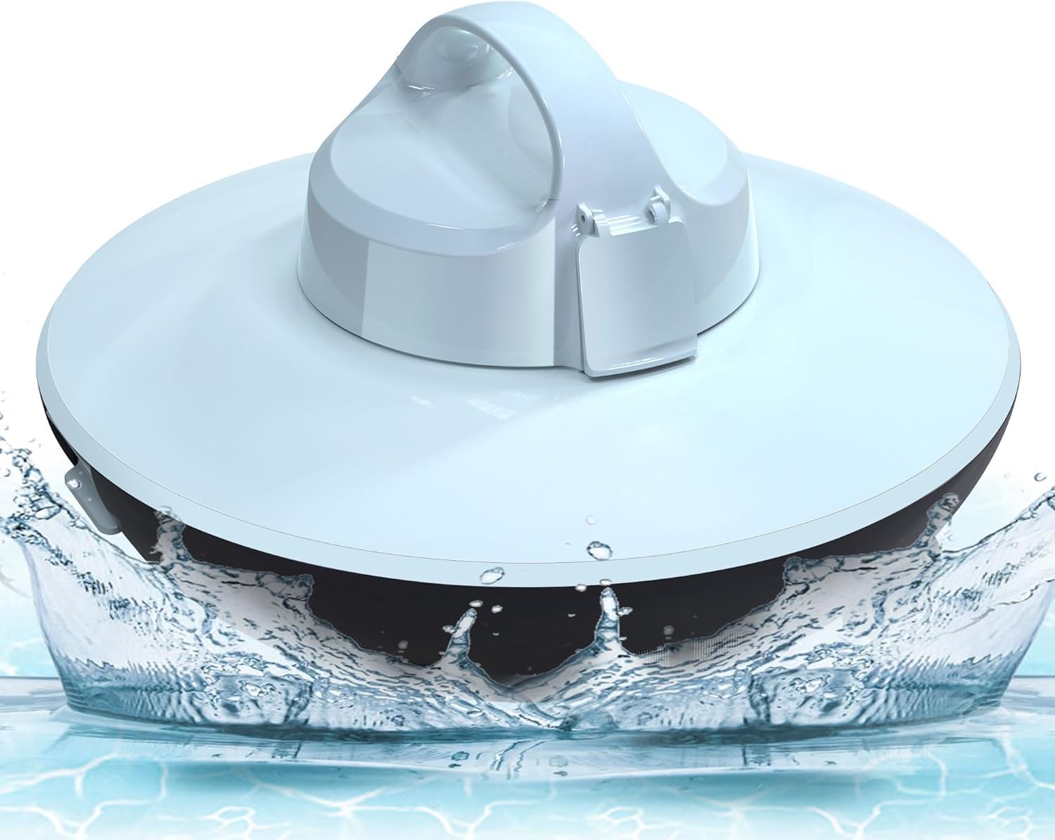 Robotic Pool Cleaner with Hook