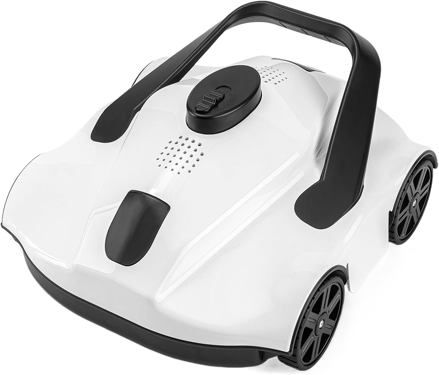 Robotic Pool Cleaner, Up to 860 Sq.ft, Lasts 130 Mins, Cordless Pool Vacuum for Above Ground Pool, Pool Robot Vacuum Self-Parking Technology