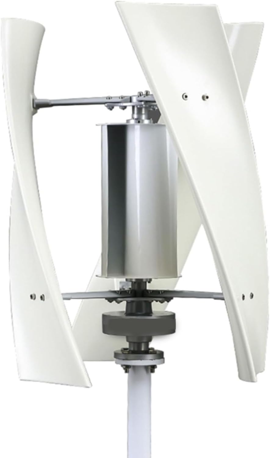 48V,BAOJUHUIKANG 220V Home Wind Power Generator 3 Blades Home Small Vertical Wind Turbine 12V/24V/48V Renewable Energy Solution, for Efficient Electricity Production(12000W)