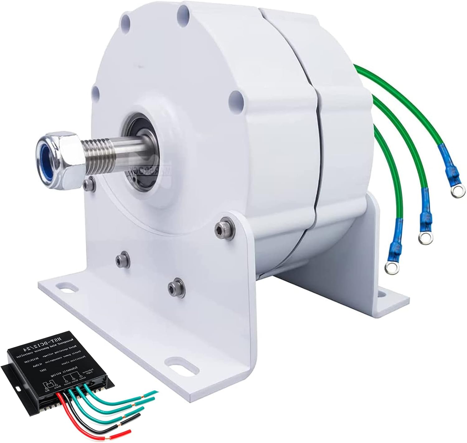 Wind Turbine Vertical Axis Permanent Maglev Generator,4000W-6000W 400Rpm Electric Power Generator 12V 24V 48V Windmills Home Application