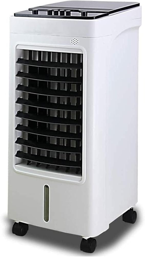 Portable Air Conditioner Cooler Air Conditioner Mobile Without Hose Mechanical Portable Air Conditioner Only Cools [Silver Gray]