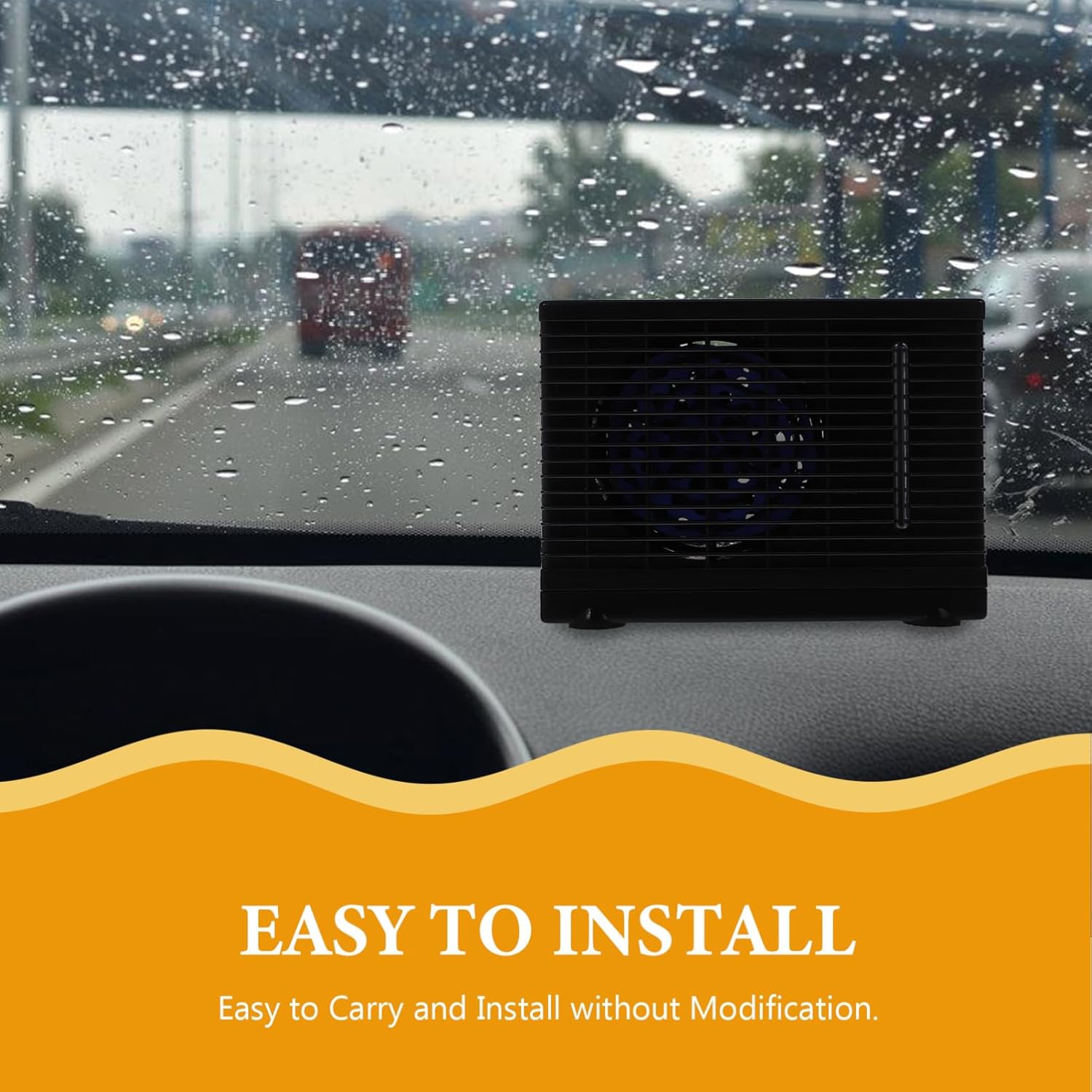 Mini Air Conditioner, 12v Air Conditioner Portable Small Unit Fan Air Conditioner Fan for Car Bedroom Office