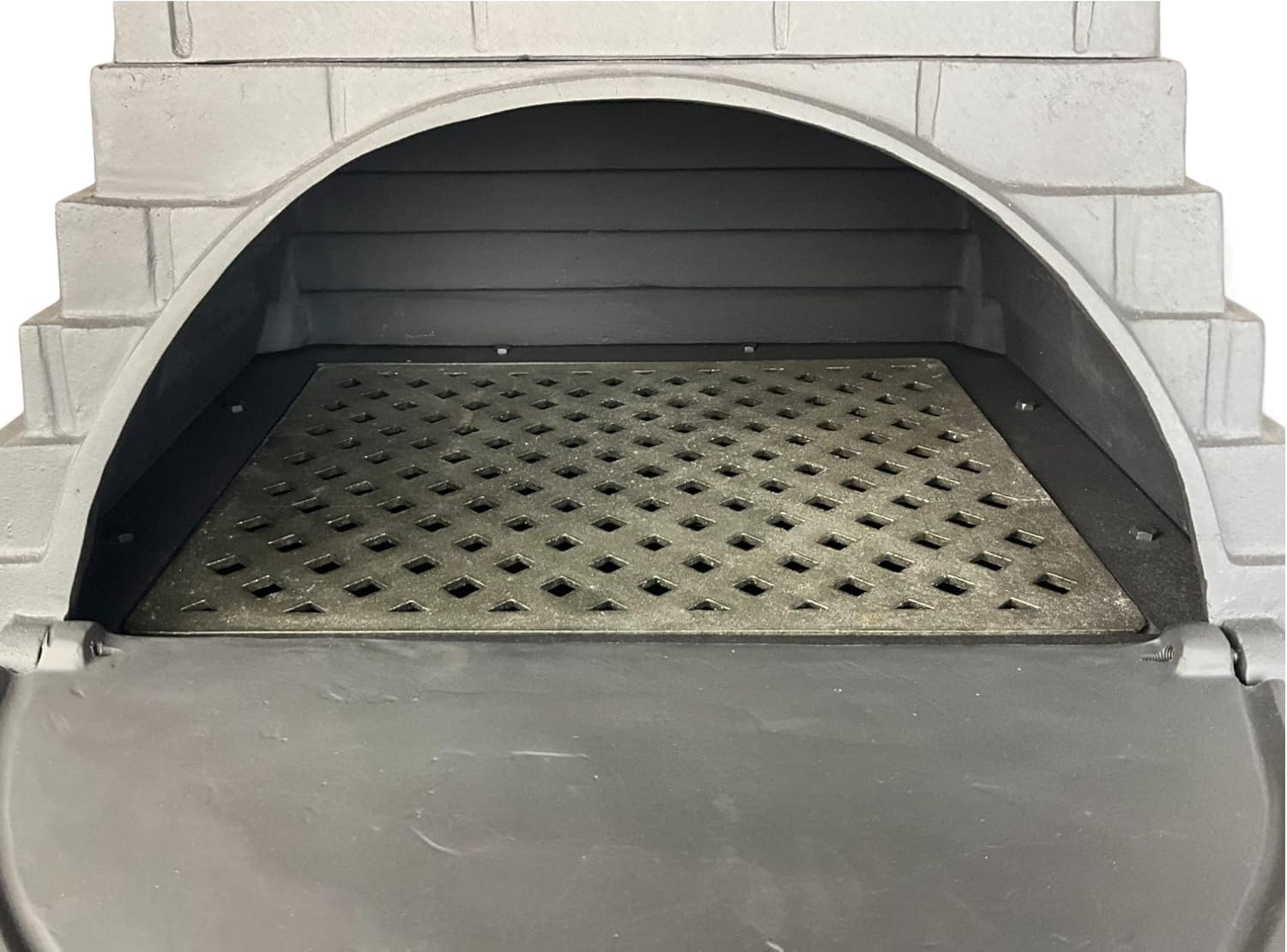 The Blue Rooster Chiminea and Fire Pit Grate - 1 Piece Casita Cooking Grate 10.75 X 13.75