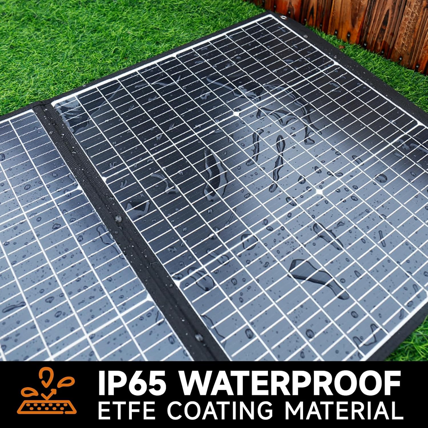 BALDR Solar Panels 200W Monocrystalline Portable Folding Solar Charger for Solar Generators and Portable Power Stations，Solar Panel Kit for Camping, Off Grid Living