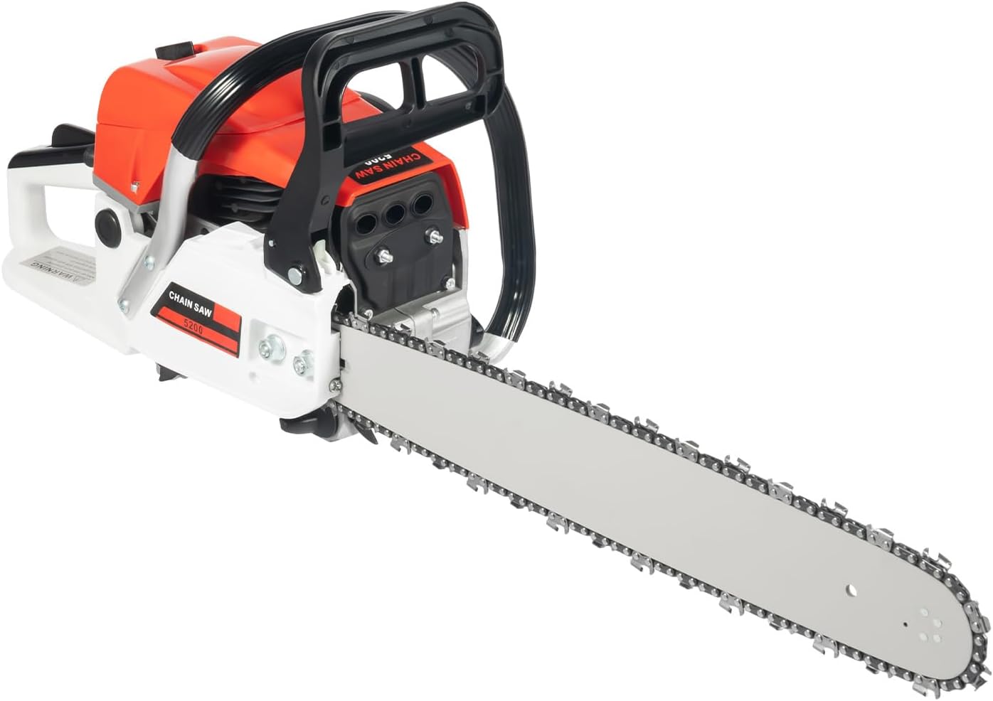 20 Inch 2-Stroke Gas-powered Chainsaw Cordless, 52CC Single Cylinder Handheld Chainsaw Kit, Gasoline Chainsaw Cutting Wood Gas Sawing for Cutting Wood, Pruning Branches