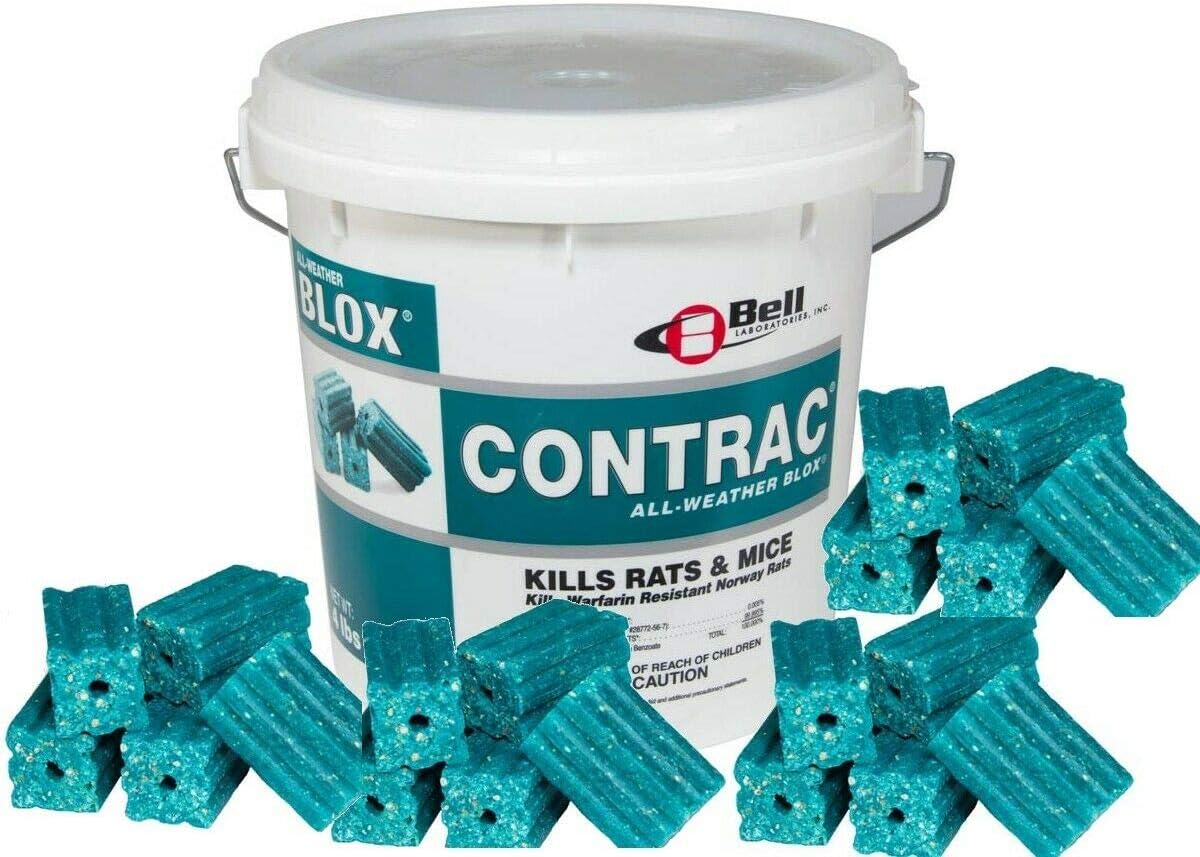 4x4 lbs Contrac Blox Rat & Mice Bait