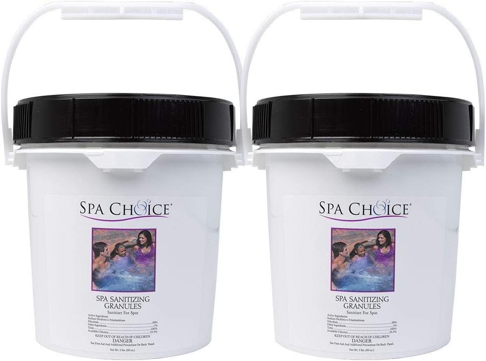 SpaChoice 10-Pounds Premium Spa Sanitizing Granules, Spa Chlorine Granules for Hot Tub, Made in USA