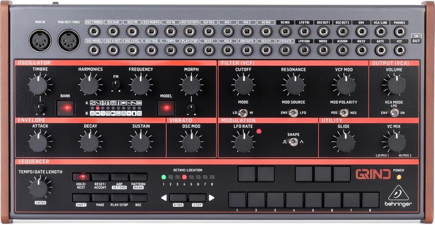 Behringer Grind Semi-modular Hybrid Multi-engine Synthesizer