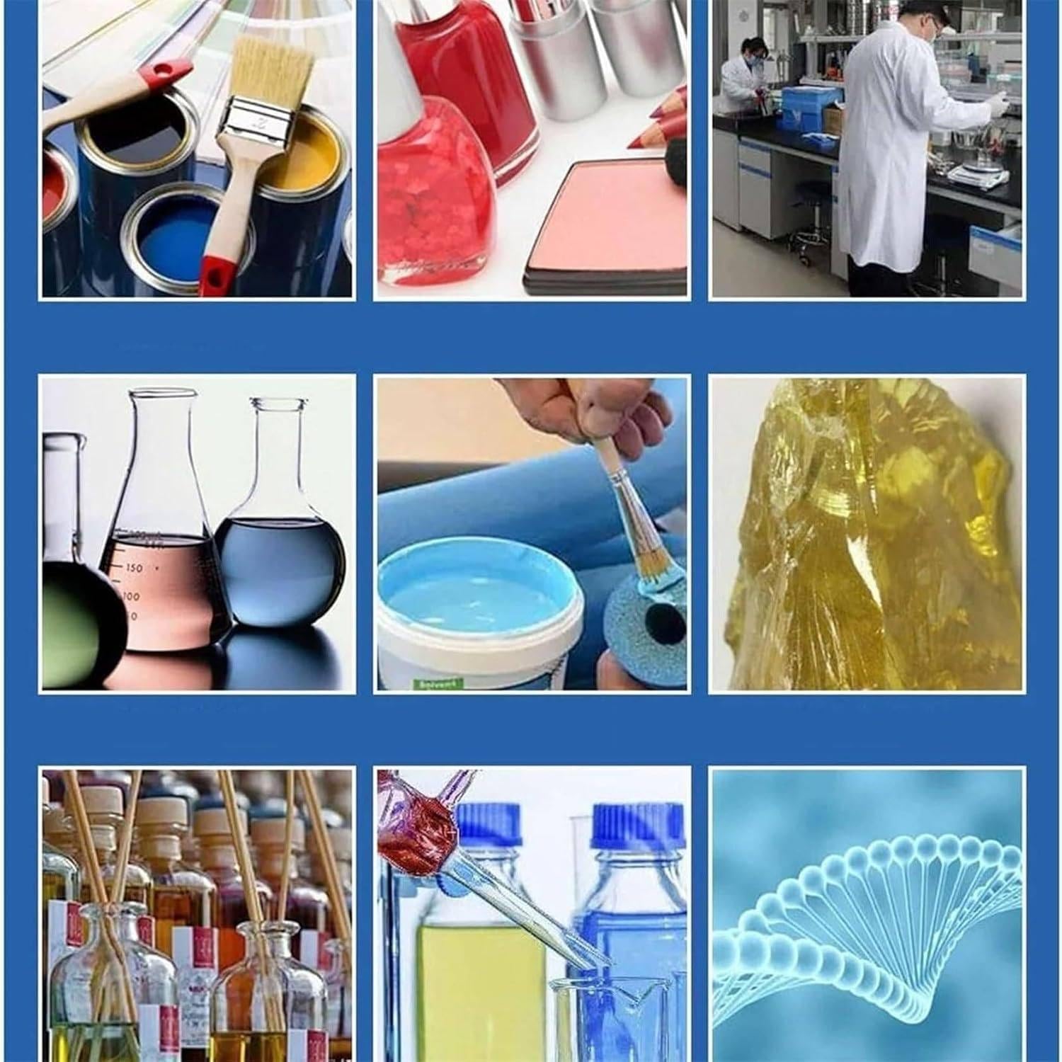 Pneumatic Paint Shaker Mixer, Pneumatic Oscillation Machine, 1-5L Paint Shaker Mixer with Adjustable Clamp, 15min/Bucket, 0-500rpm, Pneumatic Paint Shaker for Paint, Watercolor, Nail Polish