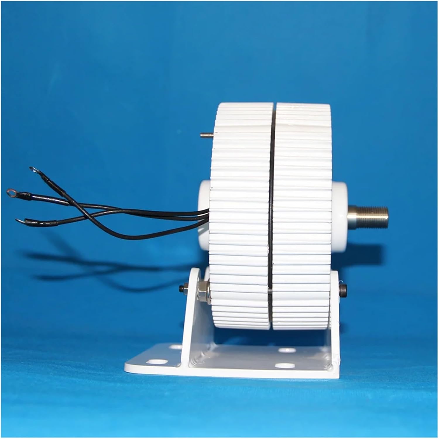 Wind Turbine Generator 1000W Low Speed 12V 24V 48V Gearless Permanent Magnet Wind Turbine Generator Industrial Energy(with Base,48V_1000W)