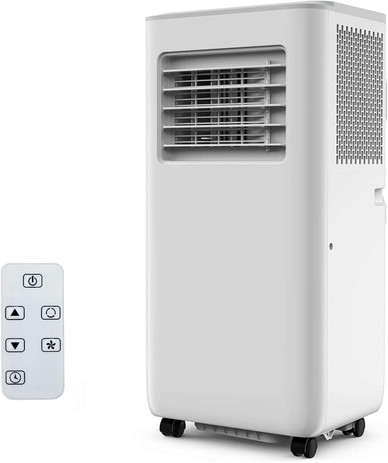 8,000 BTU Portable Air Conditioner, Remote Control Portable AC Unit for Room up to 350 sq.ft, with Cools/Fan/Dehumidifier, 24H Timer, Bedroom Office