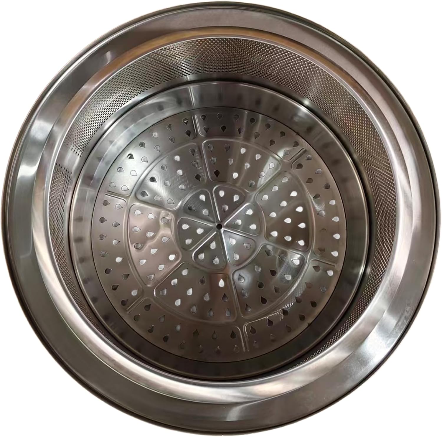 Folding Smokeless Fire Pit 20 Inch, Stainless Steel Wood Burning Firepit, Portable Outdoor Fireplace with Removable Ash Pan, Gloves & Fire Poker for Patio, Backyard & Camping