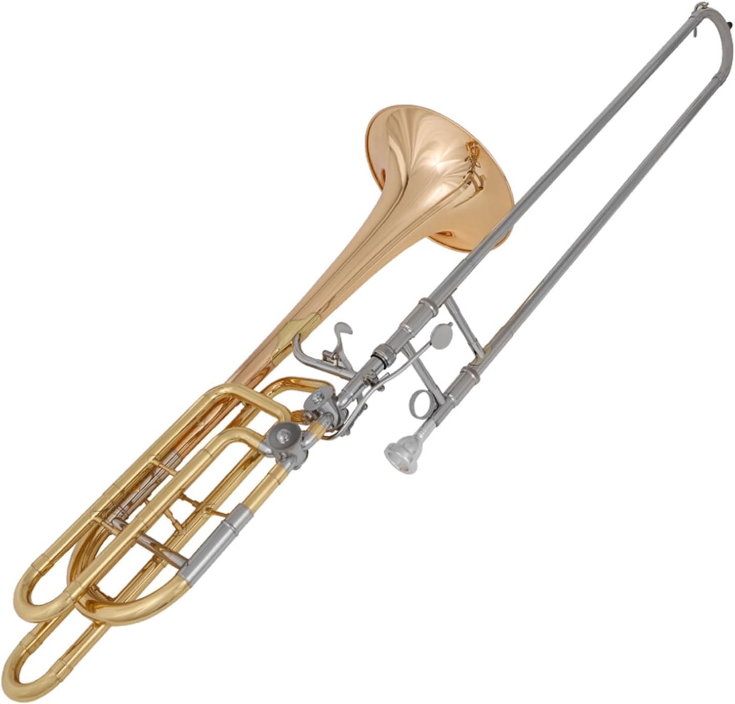 Adult Trombone Instrument Bass Transposition BB/F Key Professional Playing Trombone Instrument