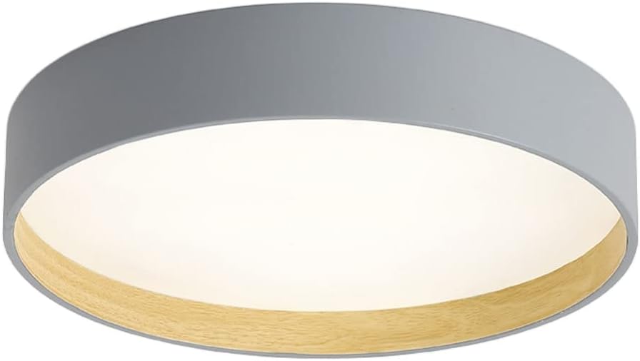 Round Shaped Flush Mount Ceiling Light 15.7 Inch LED Ceiling Lights Dimmable Outdoor Lighting Fixtures Ceiling Modern Simplicity Ceiling Lamp for Bedroom,Hallway,Shopping Malls，Club