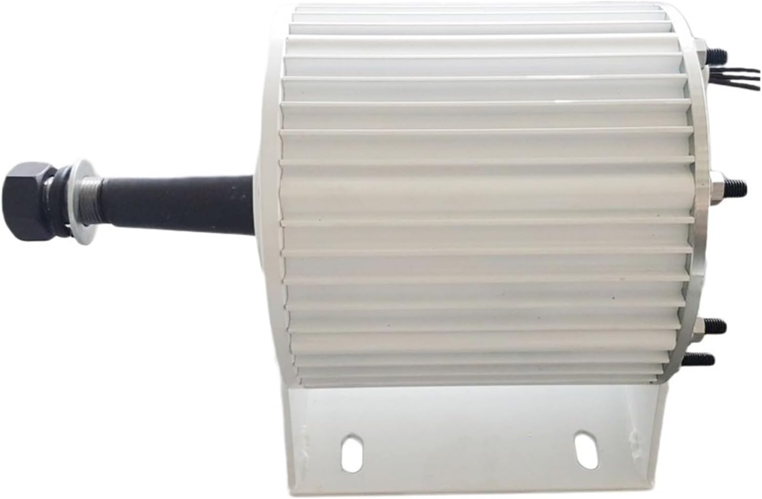 Wind Turbines, High Efficiency 5000W 24V 48V 96V Electric Generator Low RPM Permanent Magnet Alternator 5KW Turbine Motor with Base(WB,Direct Shaft_96V)