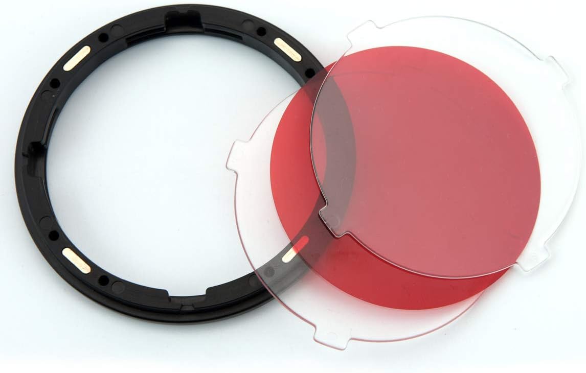 Godox V-11C Color Filters with godox AK-R1 Accessories Kit Set Compatible with Godox V1-C V1-N V1-S V1-O V1-F etc. Round Head Flash, use H200R Compatible with AD200 AD200PRO