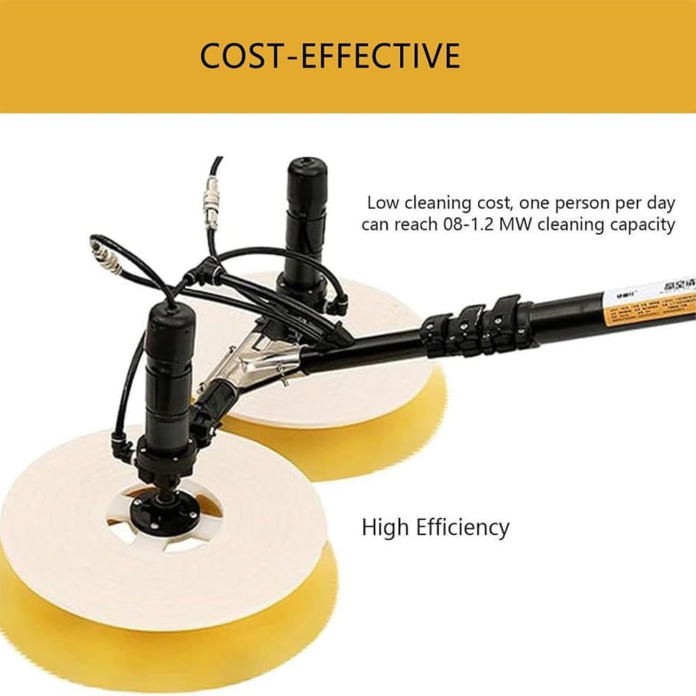 Solar Panel Cleaning Equipment,Telescopic Rod PV Panel Wash Cleaning Machine,Solar Cleaner Robot,Solar Panel Cleaner,Electric Water Fed Pole Kit,Gpaa5.5M