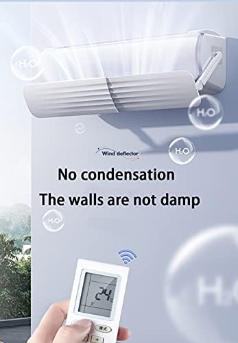Air Conditioner Wind Deflector, Adjustable Folding Wind Deflector Air Conditioning Air Outlet Wind Deflector Home Office Split Air Conditioner