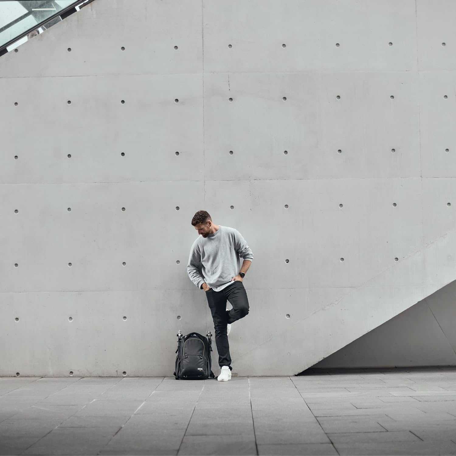 RØDE Backpack for the RØDECaster Pro II, Laptop, Microphones, Studio Arms and Other Accessories (18L, Black)