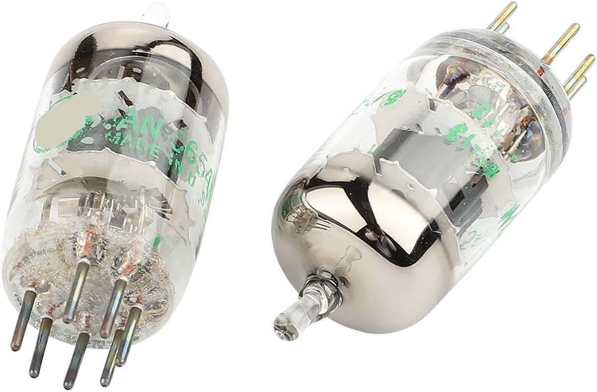 2-Pack 5654W 5654 Vacuum Tube Upgrade for 6J1 6m1 6AK5 6J1P EF95 Audio Amplifier