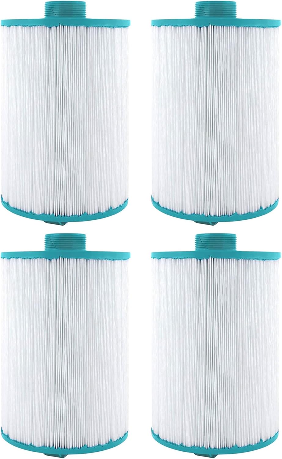 Hurricane Filters 4 Pack HF5H35-01 Advanced Pool Filter Cartridge - Replacement for PAS35P, Unicel 5CH-35, Filbur FC-0300, Elite Spas