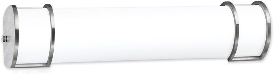 Good Earth Lighting New Castle Direct Wire Vanity Light Fixture, 24-Inch, Large, T8 Fluorescent Bulb