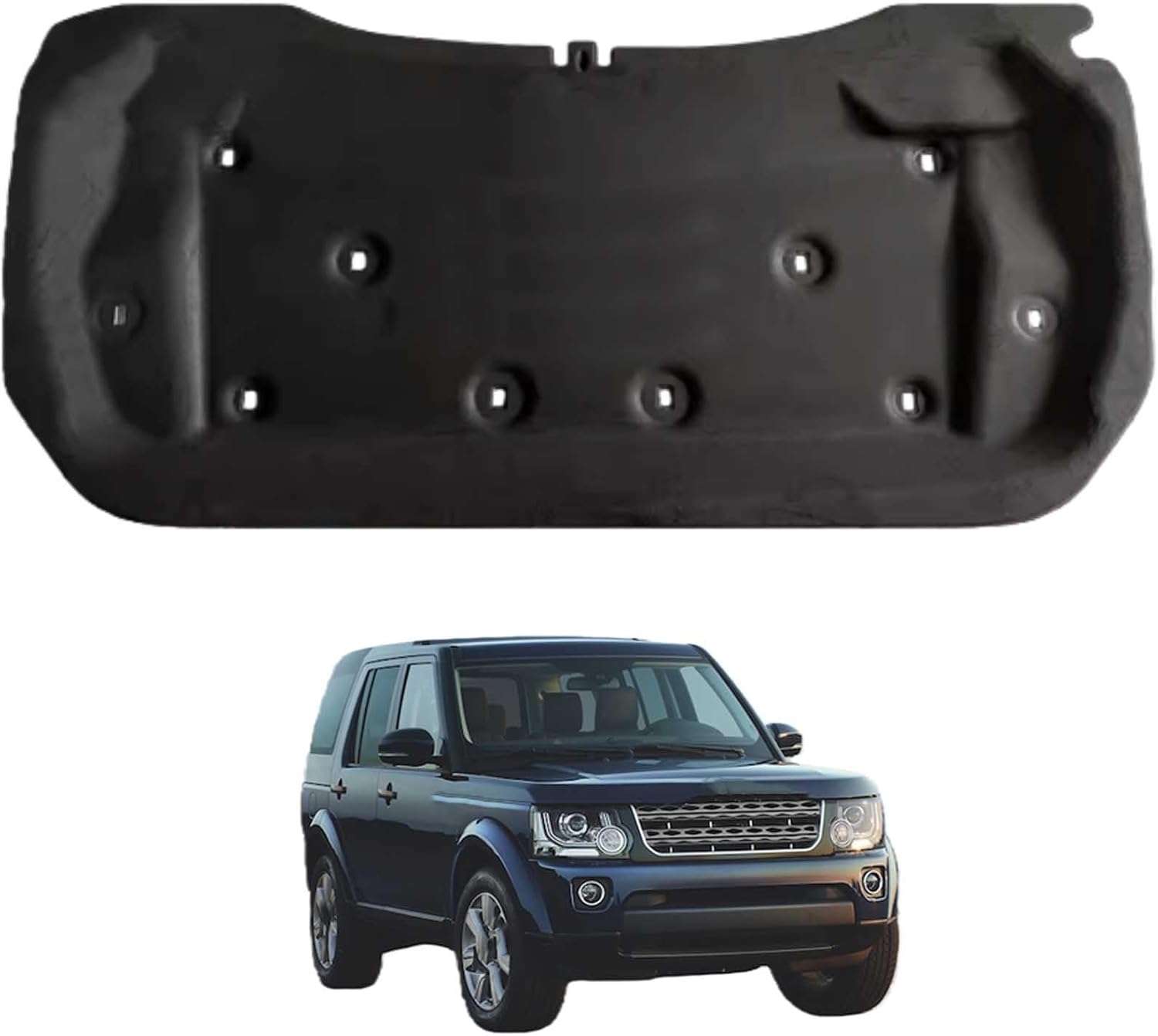 Car Front Hood Engine Sound Pad for Land Rover Discovery Sport 2010-2016 OE:LR013222, Heat Insulation Cotton Mat Cover Soundproof Car Accessories