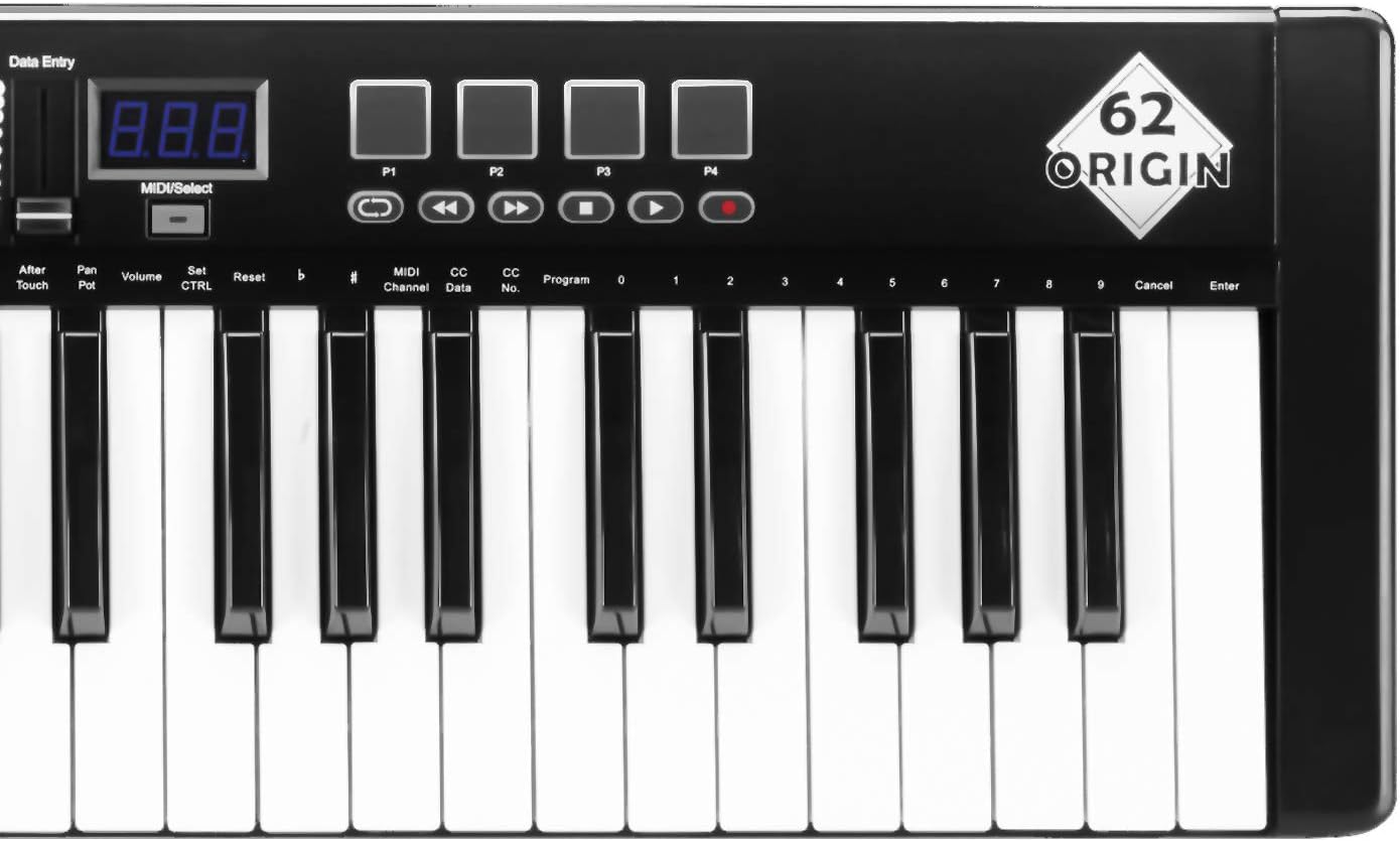 midiplus Origin 62 61 Keys USB MIDI Keyboard Controller