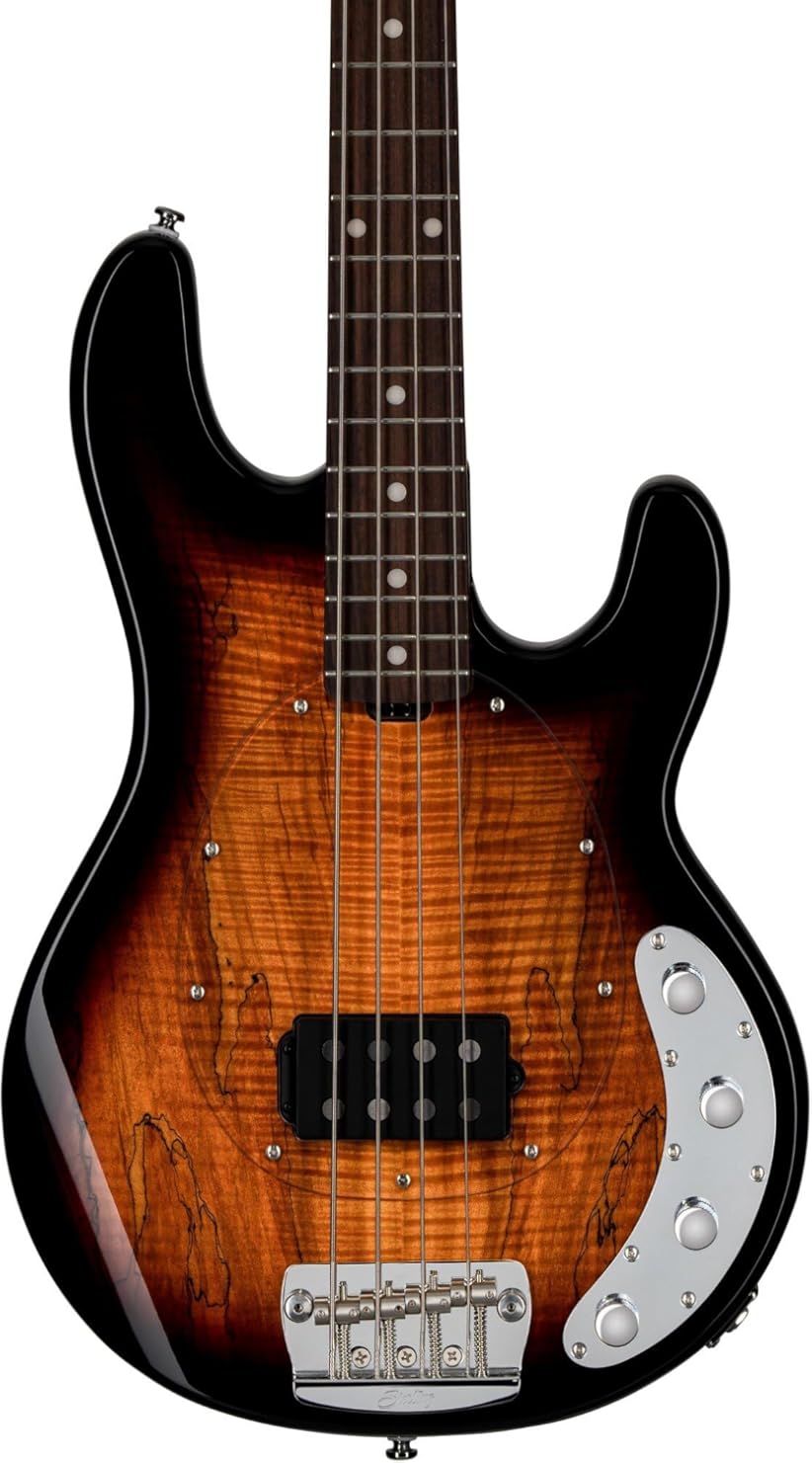 Sterling By Music Man StingRay RAY34 Bass Guitar - 3-tone Sunburst