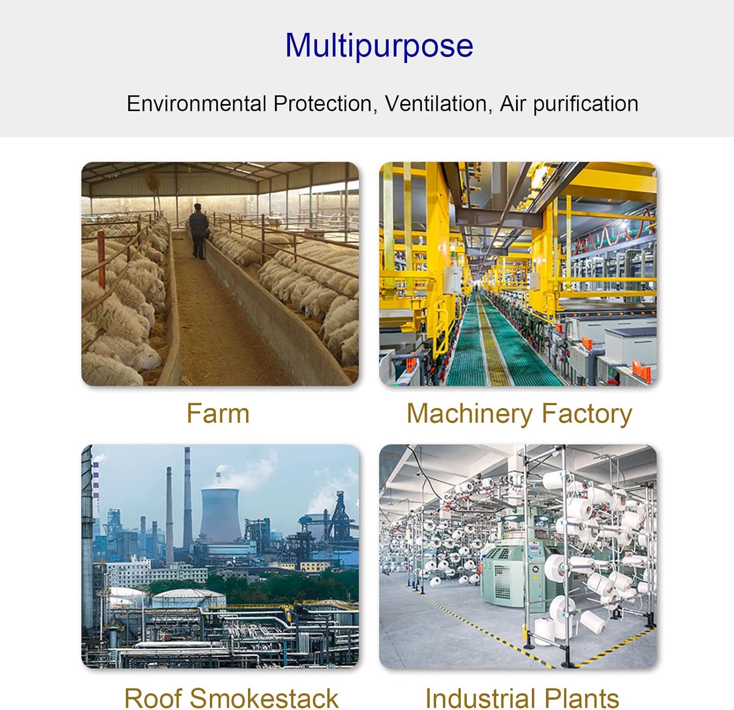 Roof Wind Turbines Cap Vent Round Internally Braced Wind Turbines, Roof Ventilator Air Outlet, 4 10 12 Inch, Easy to Install Unpowered Rotation Rainproof Ventilator/200Mm,200Mm