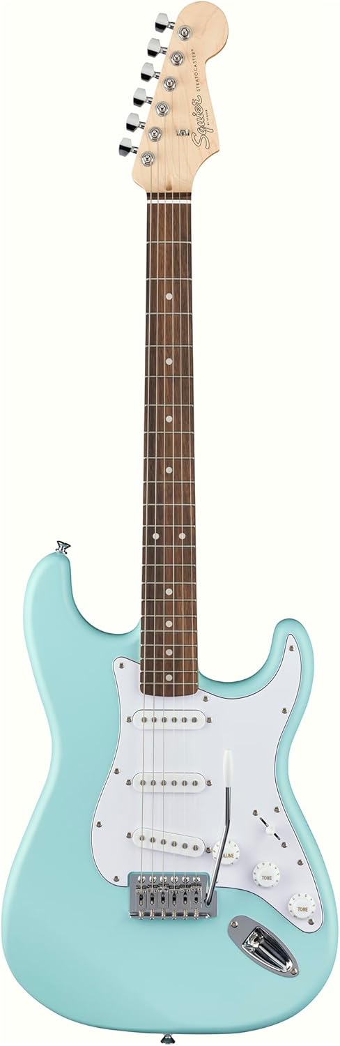 Fender Squier Stratocaster Electric Guitar - Daphne Blue