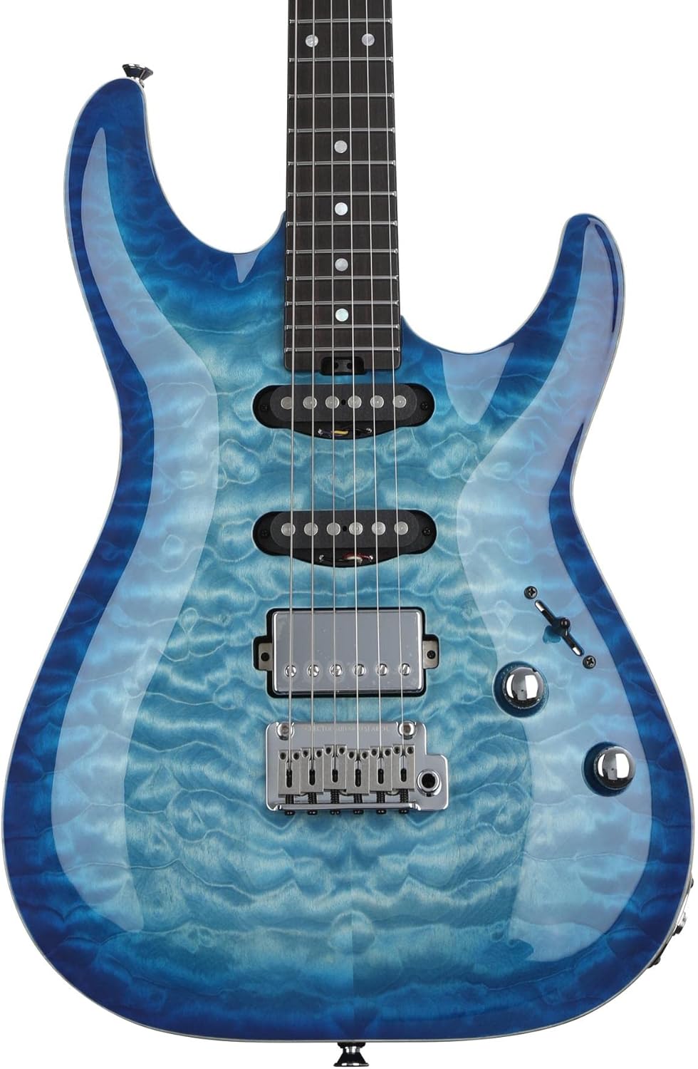 Schecter California Classic Solidbody Electric Guitar - Trans Sky Burst