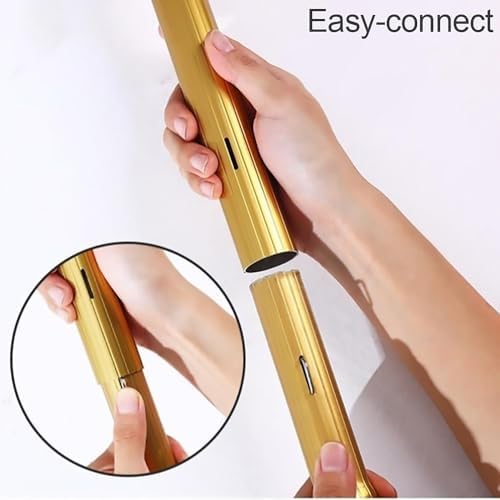 Glass Cleaning Brush Household Water Supply Telescopic Pole Kit Solar Panel Rotating Brush Solar Photovoltaic Panels，9M Telescopic Water Fed Window Cleaning Pole for Photovoltaic a