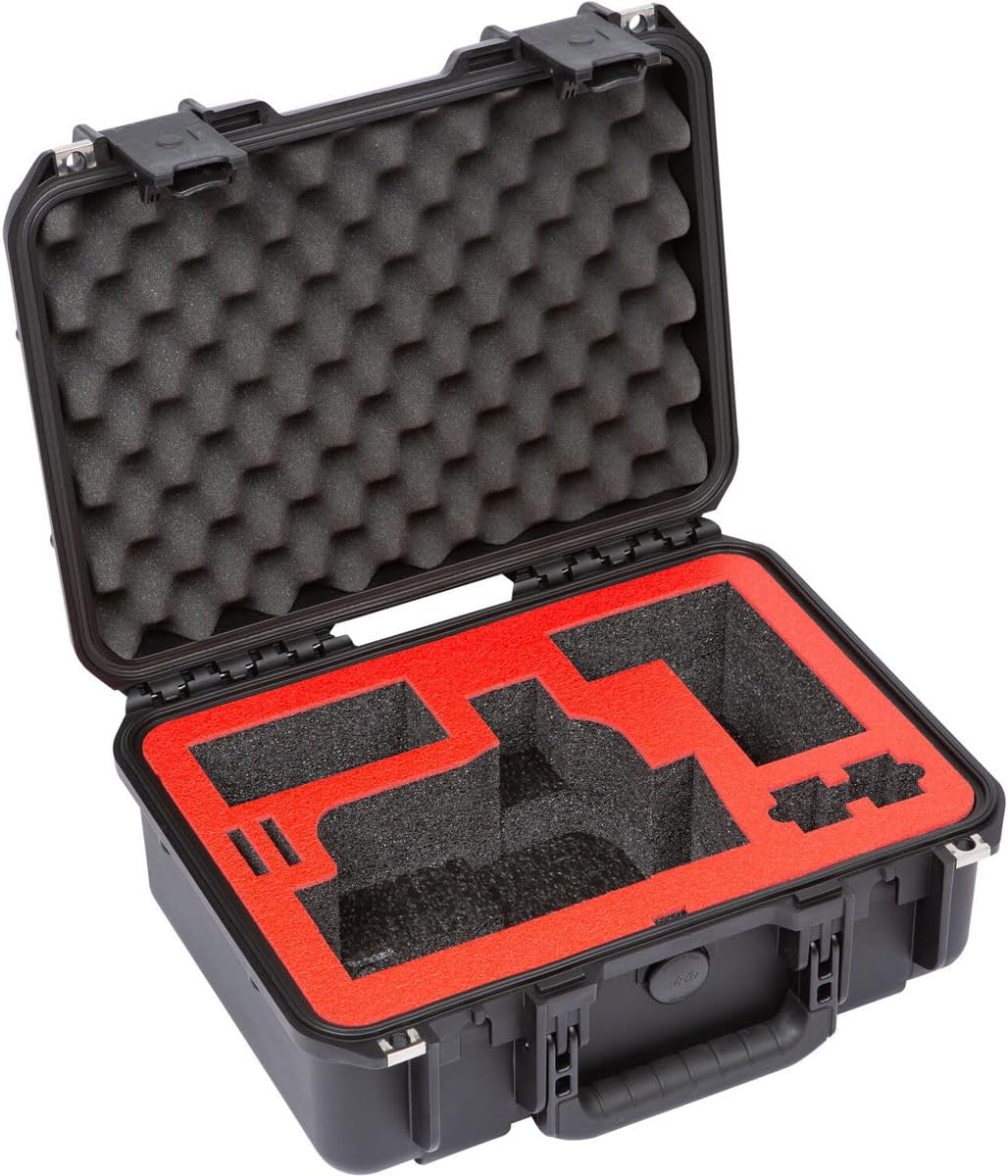SKB iSeries 1510-6 Injection Molded Waterproof Case with Custom-Cut Foam for Canon XA11/15/40/45 & Accessories